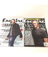Lot of 2 Esquire Magazine Jan. &amp; Sept. 2009 Clint Eastwood, Sam Worthington - £12.45 GBP