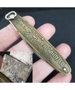 RARE pocket knife Simonds Worden White Co Dayton OH AWW 1920&#39;s advertising - $89.99