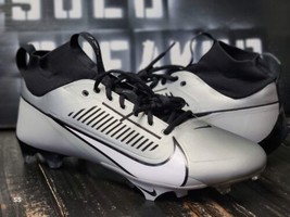 Nike Vapor Edge Pro 360 2 Silver/Black Football Cleats DA5456-002 Men 16 - £62.35 GBP