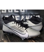 Nike Vapor Edge Pro 360 2 Silver/Black Football Cleats DA5456-002 Men 16 - $79.48