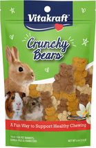 Crunchy Bears Small Animal Treat - Made with Real Vegetables - for Rabbi... - £3.64 GBP