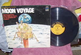lot of {2} vintage vinyl albums spoken word{ space/apollo missions} - £10.71 GBP