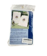 Dimensions Teapot Floral Guest Towels Crewel Needlwork Set of 2 Craft Pr... - £22.76 GBP