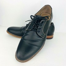 Dexter Mens Size 8 Faux Leather Lace Oxford Shoes Comfort Memory Foam Black  - £36.05 GBP
