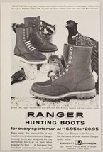 1960 Print Ad Ranger Sportsman Hunting Boots Endicott-Johnson Endicott,New York - £7.49 GBP