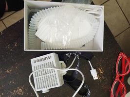Aurora Personal Reusable HEPA filter Air Purifier Mask Electric Respirator. - $46.53