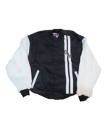 VTG Budweiser Swingster Lightweight Jacket XL Black White Cotton Shell -... - $1,369.45 MXN