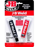 J-B EPOXY Glue Adhesive ORIGINAL &amp; Best J B WELD 2 part Cold Weld Formul... - €19,24 EUR