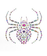 Craft Basics Martha Stewart Crafts Gemstone Spider Sticker 5.5 Inches - $35.18 CAD