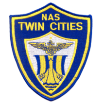 5&quot; Navy Naval Air Station Twin Cities Minneapolis Minnesota Embroidered Patch - £22.79 GBP