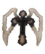 Inspirational Divine Jesus Christ The Redeemer with Angelic Wings Wall C... - $26.02 CAD