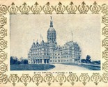 State Capitol Building Hartford Connecticut CT 1900s UDB Postcard Micah ... - $3.91