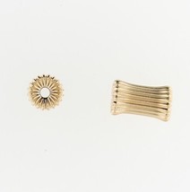 14K Gold Filled Barrel Corrugated Beads Price For 1 Bead * - £5.67 GBP