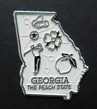 Georgia Peach Us State Flexible Magnet 2 Inches - £4.27 GBP