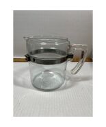 Vintage Pyrex Flameware Glass 4 Cup Percolator Coffee Pot  #7824B - Base... - $30.60 CAD