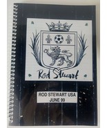 Rod Stewart 1999 Tour Book Band Crew Travel Itinerary for June One of a ... - £69.67 GBP