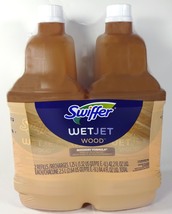 Swiffer WetJet Liquid Wood Cleaner Solution, Quickdry Formula, 1.25L (2 ... - $33.79