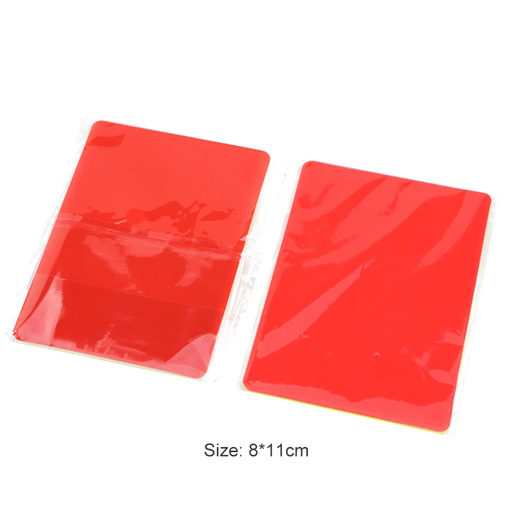 Hot Sale Red Card Skillful Manufacture Soccer Referee Tool Red Yellow Cards for  - £80.60 GBP