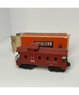 Vtg POSTWAR LIONEL O GAUGE No. 6257 SP CABOOSE WITH ORIGINAL BOX - $38.37 CAD