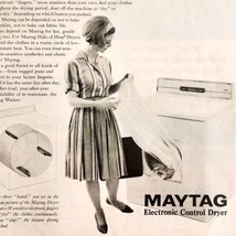1965 Maytag Electronic Control Dryer Advertisement Vintage Appliances DW... - $29.99