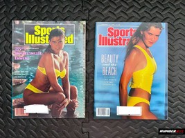 2x 1989 Sports Illustrated Magazine 25th Anniversary Swimsuit &amp; Feb 1990 Issue - £31.15 GBP