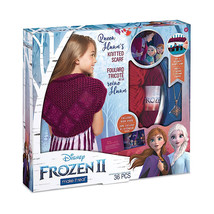 Make It Real Disney Frozen 2 Queen Iduna&#39;s Knitted Shawl - £51.07 GBP