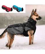 Waterproof Big Dog Coat Reflective Jacket for Medium Large Dogs - £34.39 GBP