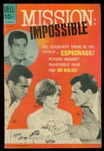 Mission Impossible #5 1969-DELL COMICS-TV Photo Cover Vg - £26.63 GBP