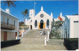 Postcard St George&#39;s Parish St Peter&#39;s Church Anglican Bermuda - £3.94 GBP
