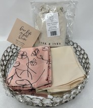 LARK &amp; IVES Hair Scarf Bundle | 2 Beautiful Scarves | New in Drawstring Pouch - £14.64 GBP