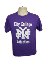 The City College of New York Athletics Adult Small Purple TShirt - £15.29 GBP