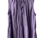Torrid Womens Plus Size 1X Purple Keyhole Gathered Sleeveless Dressy - $39.65
