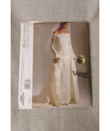 Vintage Vogue Patterns Wedding Dress,1324, Uncut. Size 12 - 16 - $47.08