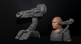 Predator Shoulder Cannon plasma Two Size - File STL – OBJ For 3D Printing - - £1.10 GBP