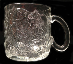Batman Forever Riddler Glass Mug - 3 1/4 inches x 3 1/8 inches - McDonalds - £7.11 GBP