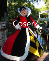 Custom The Queen of Hearts Costume Plus Size Cosplay Costume - $135.00