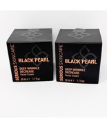 LOT 2 Serious Skincare Black Pearl Deep Wrinkle Decrease Facial Cream 1.... - €45,47 EUR