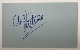 Art Metrano (d. 2021) Signed Autographed Vintage 3x5 Index Card - £11.98 GBP