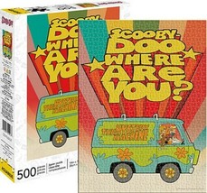 Scooby-Doo TV Mystery Machine Animation Art 500 Piece Jigsaw Puzzle NEW SEALED - £11.40 GBP