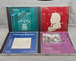 Lot de 4 CD de chœur de chambre exultate : In Thee Is Gladness, Grande... - $37.91