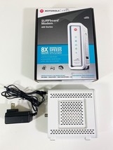 Motorola ARRIS SURFboard SB6141 DOCSIS 3.0 Cable Modem White (SEE PHOTOS) - $9.40