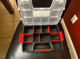 CRAFTSMAN Small Storage Organizer, 10 Compartment, Plastic Tool Storage - $23.76