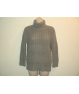 Lauren Ralph Lauren Sweater Turtleneck Size Small Gray 14% Alpaca - £18.61 GBP