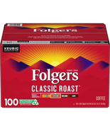 Folgers Classic Medium Roast K-Cup Coffee Pods (100 Ct.) - £47.01 GBP
