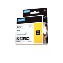 Dymo 18444 Rhino Industrial Vinyl Labels , Self-Adhesive - 12 mm x 5.5 m... - $40.00