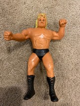 WWF WWE LJN Greg The Hammer Valentine Wrestling Figure 8” Rubber Titan 1... - £14.50 GBP