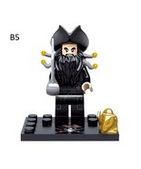 Single Sale Blackbeard Minifigures Pirates of the Caribbean - Custom Figure - $4.35