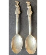 Lot of (2) Vintage 1964 Walt Disney Mary Poppins Spoons International Si... - $24.75