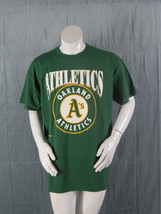 Oakland As Shirts (VTG) - 1990s Big Logo by Russell Atheltic - Mens XL (NWT) - £44.07 GBP