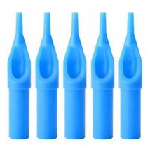 Mixed Sterile 5/9R Tattoo Nozzle  Tattoo Blue Machine Tip Needle Kit Pla... - £3.46 GBP